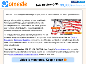 'log.omegle.com' screenshot