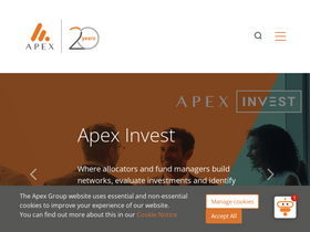 'apexgroup.com' screenshot