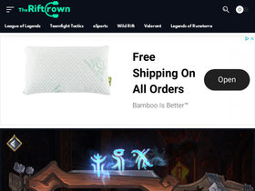 'theriftcrown.com' screenshot