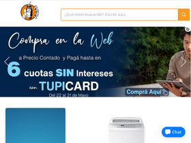 'tupi.com.py' screenshot