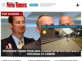 'miaminewtimes.com' screenshot