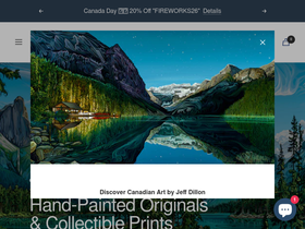 jeffdillon.com homepage screenshot