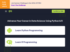 'datamentor.io' screenshot