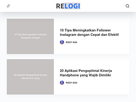 'relogi.com' screenshot
