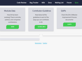 'qt-project.org' screenshot
