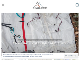 'thealpinestart.com' screenshot
