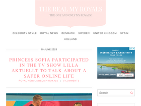 'therealmyroyals.com' screenshot