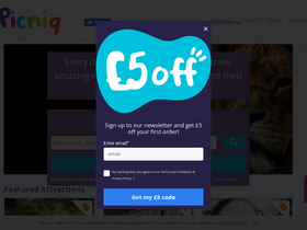 'picniq.co.uk' screenshot