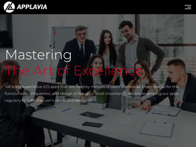 'applavia.com' screenshot