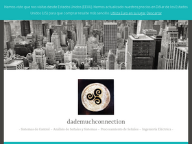 'dademuch.com' screenshot