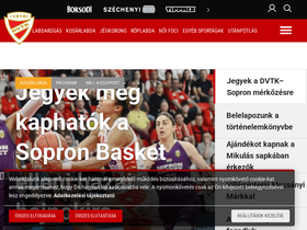 'dvtk.eu' screenshot