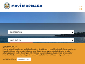 'mavimarmara.net' screenshot