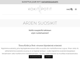 'kokitjapotit.fi' screenshot