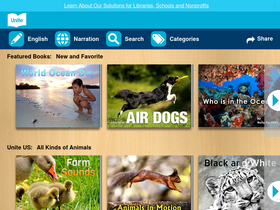 'uniteforliteracy.com' screenshot