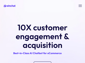 Winchat - AI chatbot for e-commerce growth