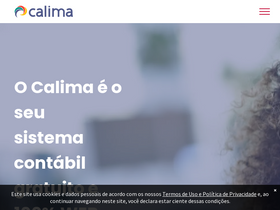 'calimaerp.com' screenshot
