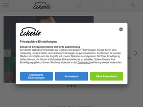 'eckerle.de' screenshot