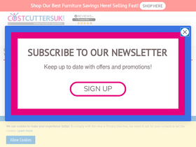'costcuttersuk.com' screenshot