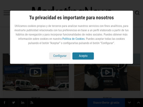 'marketingnews.es' screenshot