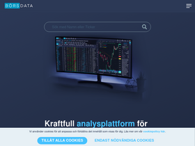 'borsdata.se' screenshot