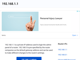 '19216811.uno' screenshot