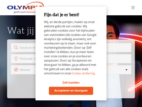 'acc-tableau.olympia.nl' screenshot