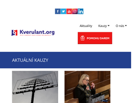 'kverulant.org' screenshot