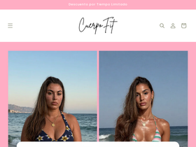 cuerpofit.store homepage screenshot