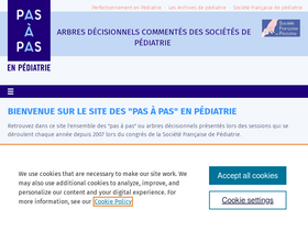'pap-pediatrie.fr' screenshot