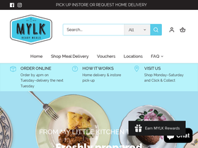 mylkfoodstore.com homepage screenshot