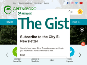 'greensboro-nc.gov' screenshot