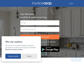 'invoiceasap.com' screenshot