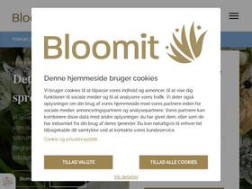 'bloomit.dk' screenshot