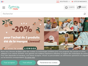 'larmoiredebebe.com' screenshot