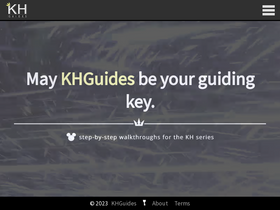 'khguides.com' screenshot