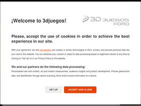 'foro3djuegos.com' screenshot