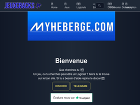 'jeuxcracks.fr' screenshot