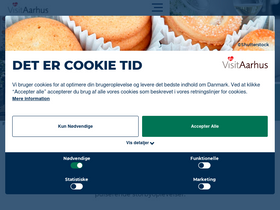 'visitaarhus.dk' screenshot