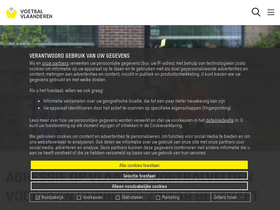 'voetbalvlaanderen.be' screenshot