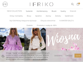 'ifriko.pl' screenshot