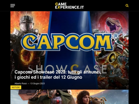 'game-experience.it' screenshot