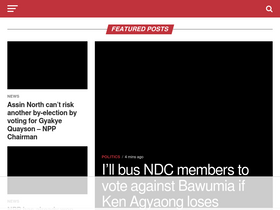 'mynewsgh.com' screenshot