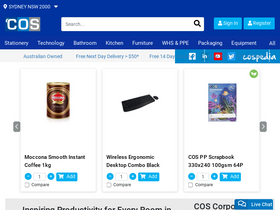 'cos.net.au' screenshot