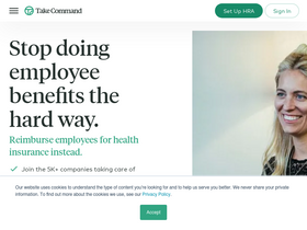 'takecommandhealth.com' screenshot