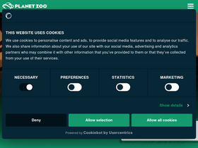 'planetzoogame.com' screenshot