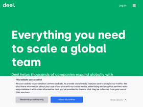 'letsdeel.com' screenshot