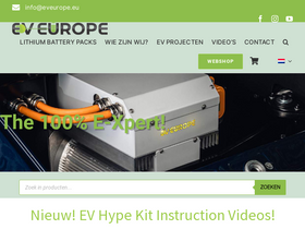 'eveurope.eu' screenshot