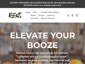 goodbitterbest.com homepage screenshot