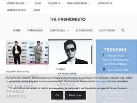 'thefashionisto.com' screenshot