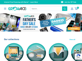 'growace.com' screenshot
